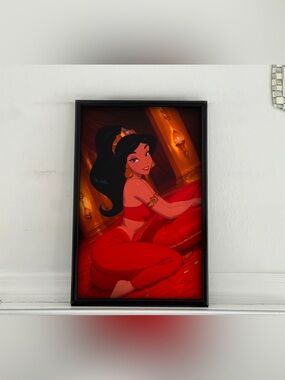 Aladdin Princess Jasmine Art Poster